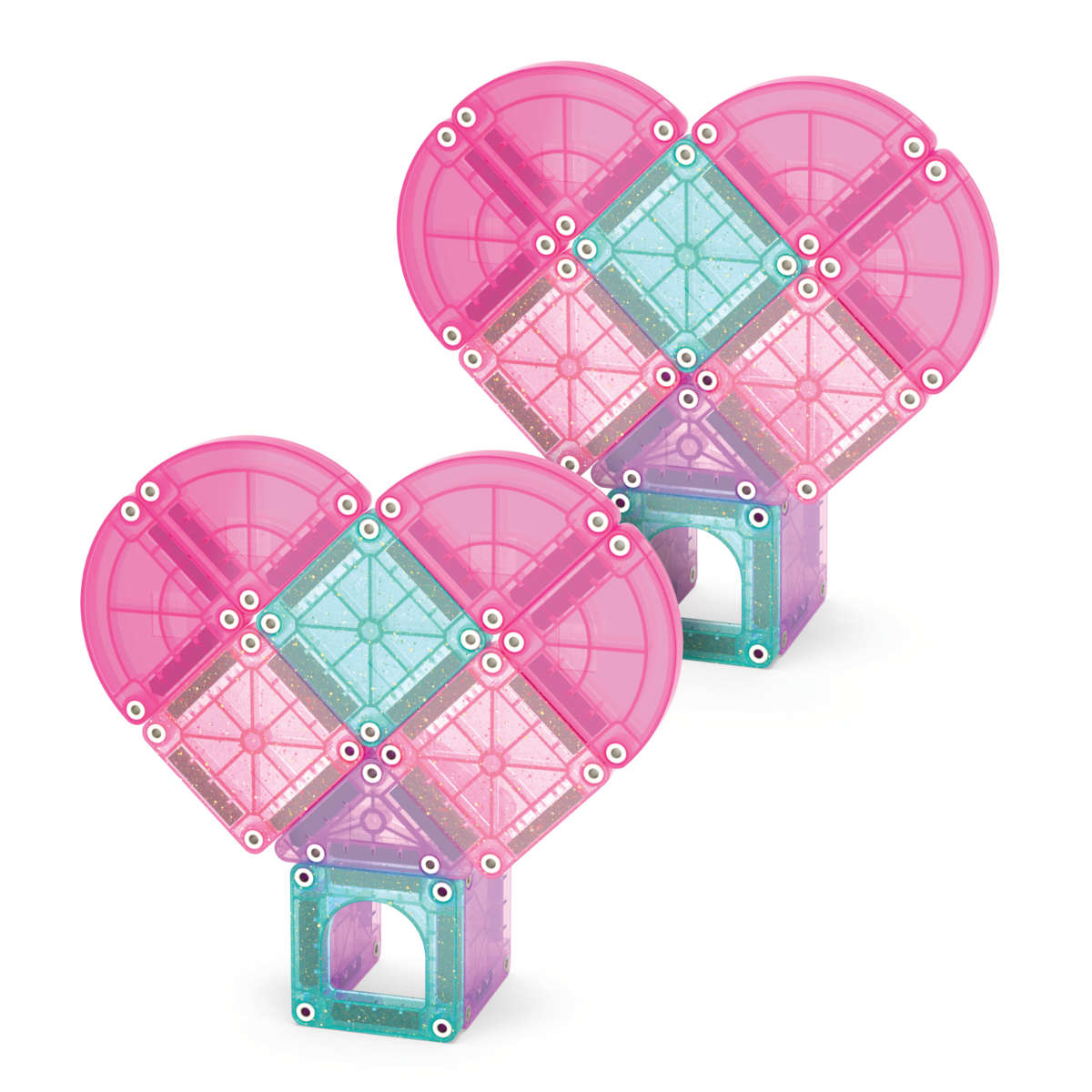 Magna-Tiles microMAGS Heart to Heart Reiseset - 26 Teile