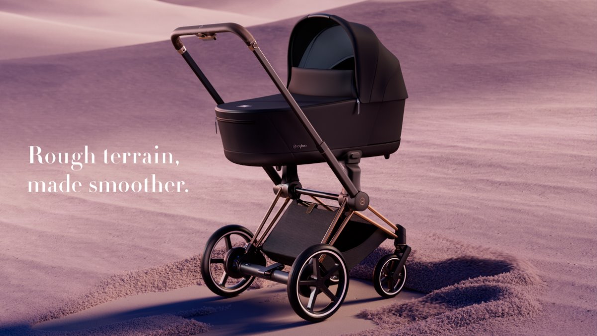 Cybex E-Priam pram with Lux Carrycot