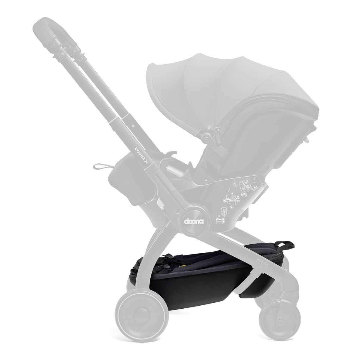 Doona X Pack & Go – Removable 2-in-1 Basket