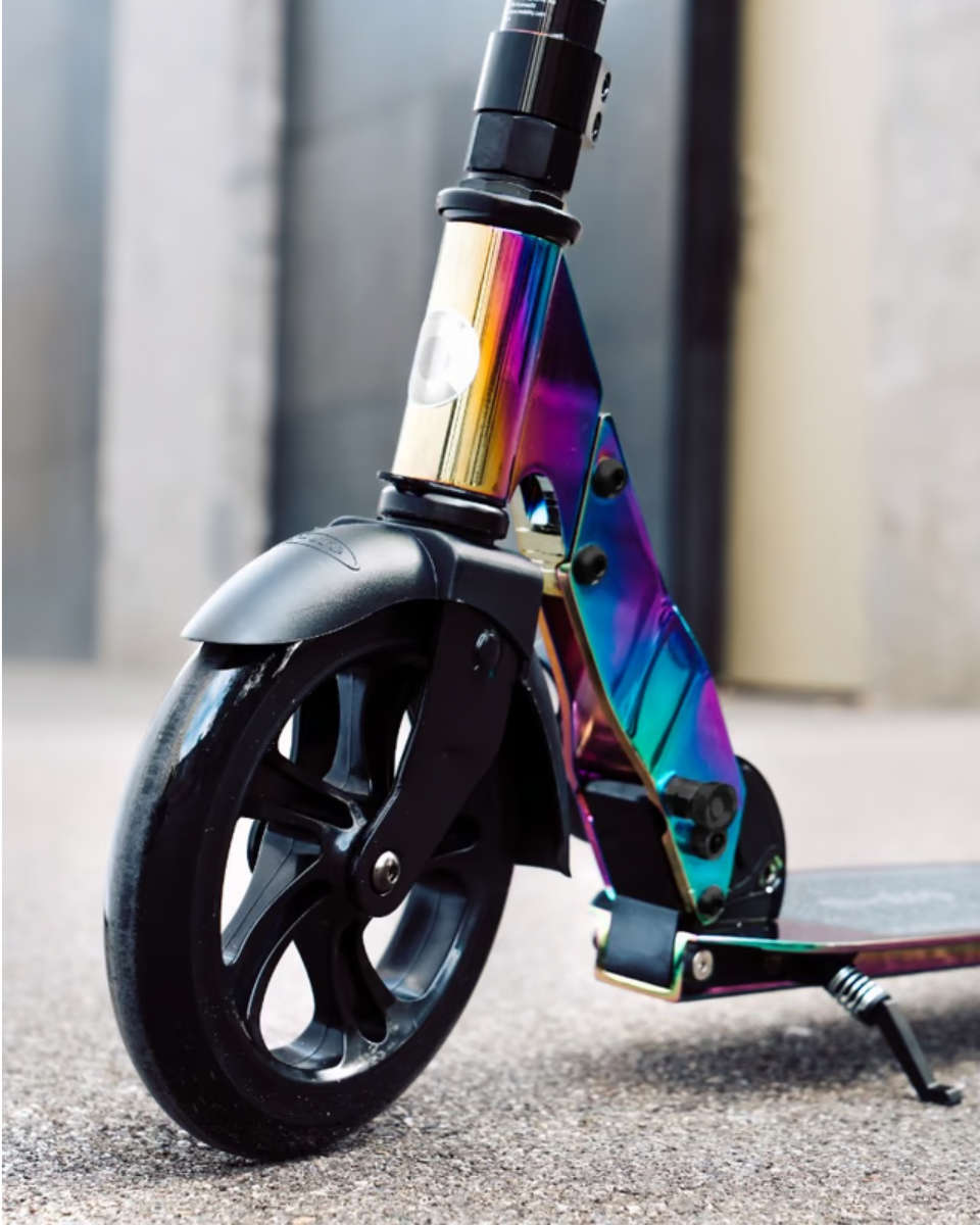 Micro Classic Neochrome – Foldable Scooter for Teens & Adults