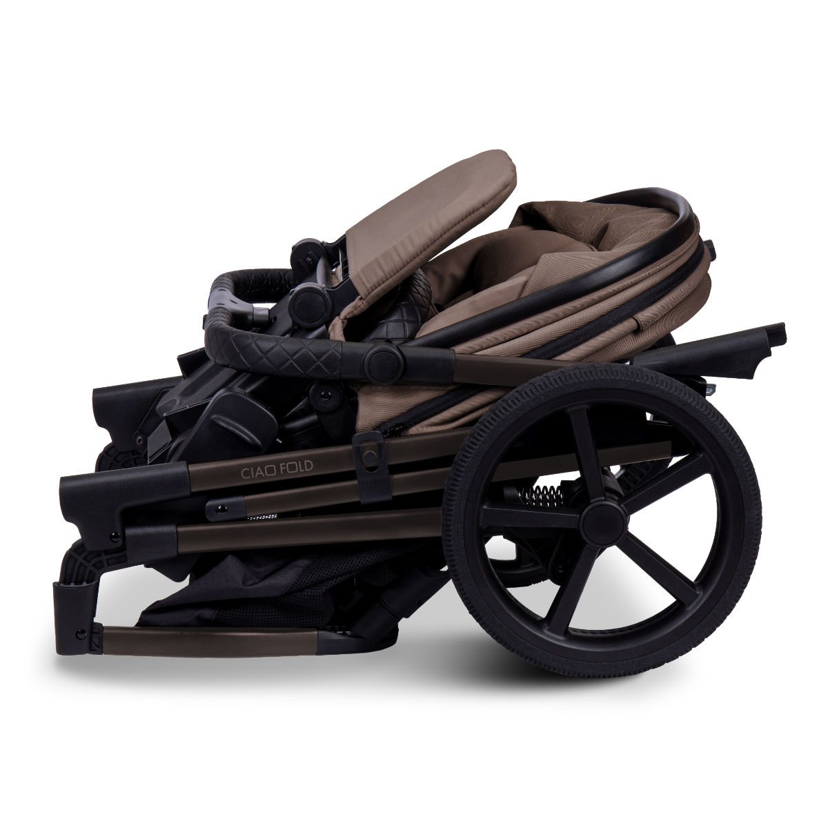 Moon Ciao Fold Kinderwagen Set 3 in 1 mit Nuna ARRA Flex i-Size Babyschale
