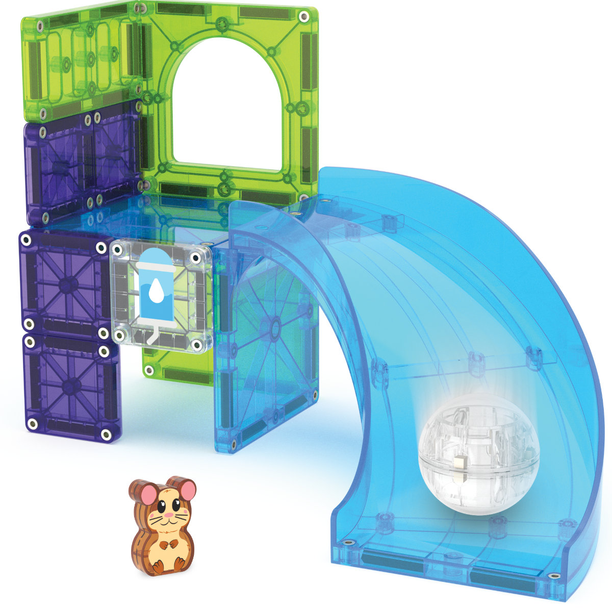Magna-Tiles Hamster Bausatz– 13 Teile