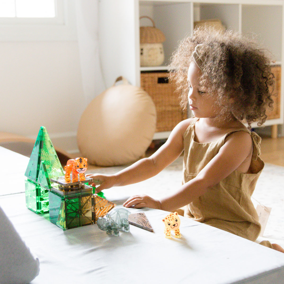 Magna-Tiles Jungle Animals – 25 Pieces