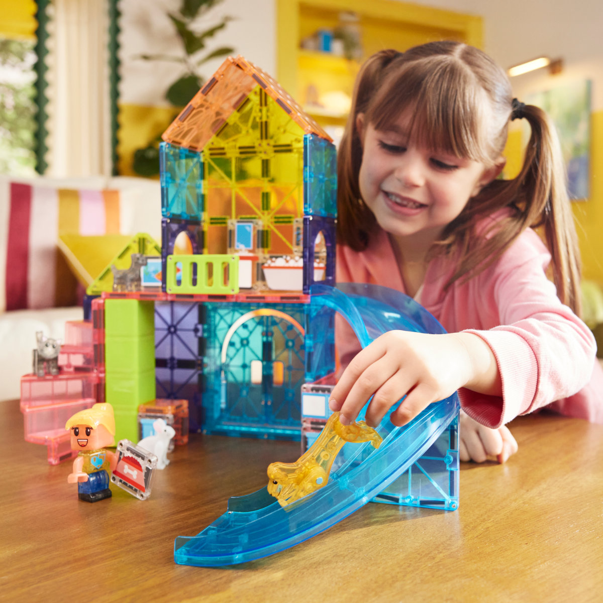Magna-Tiles Pet Playhouse – 50 Teile