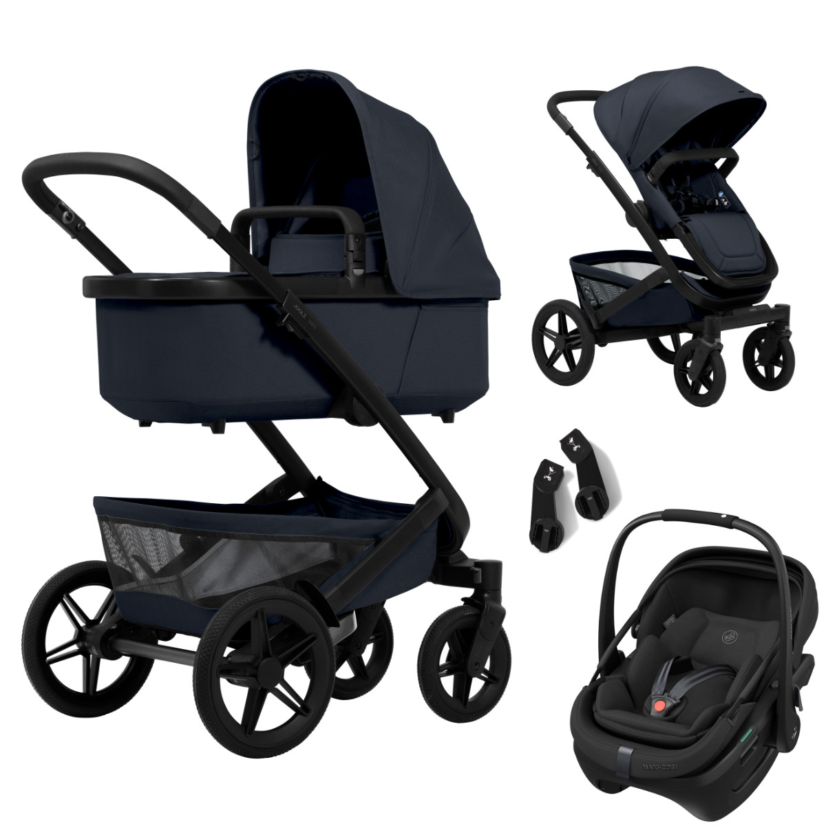 Joolz Geo5 Kinderwagen Set 3 in 1 inkl. Maxi Cosi Coral Slide Pro