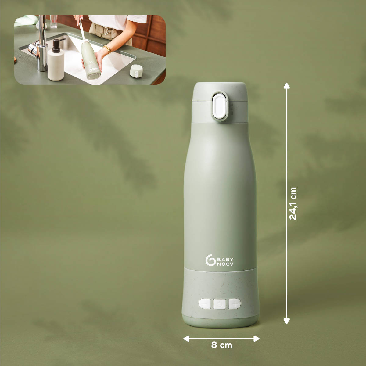 Babymoov Moov & Feed Travel Bottle Warmer