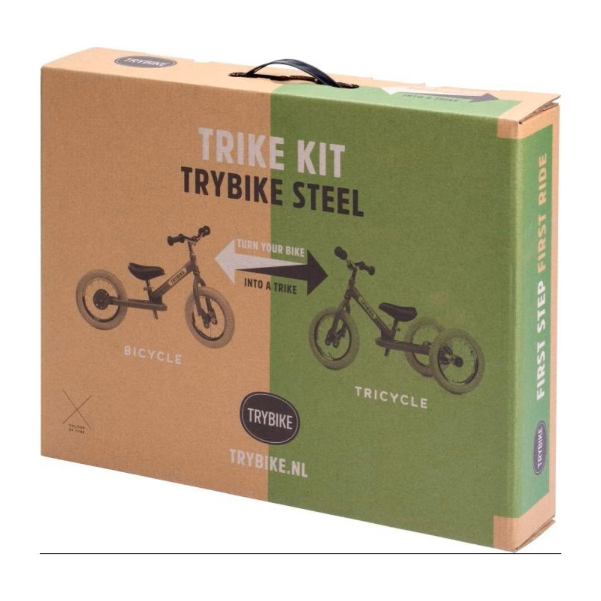 Trybike Trike Kit 12" for Steel Balance Bike