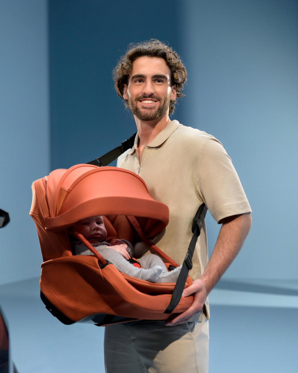Moon Ciao Fold Kinderwagen Set 3 in 1 mit Maxi Cosi Coral Slide Pro i-Size