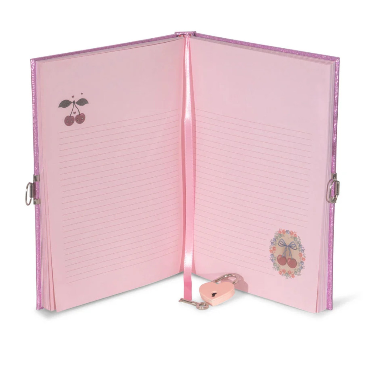 Konges Sløjd My Little Diary Cherry Glitter