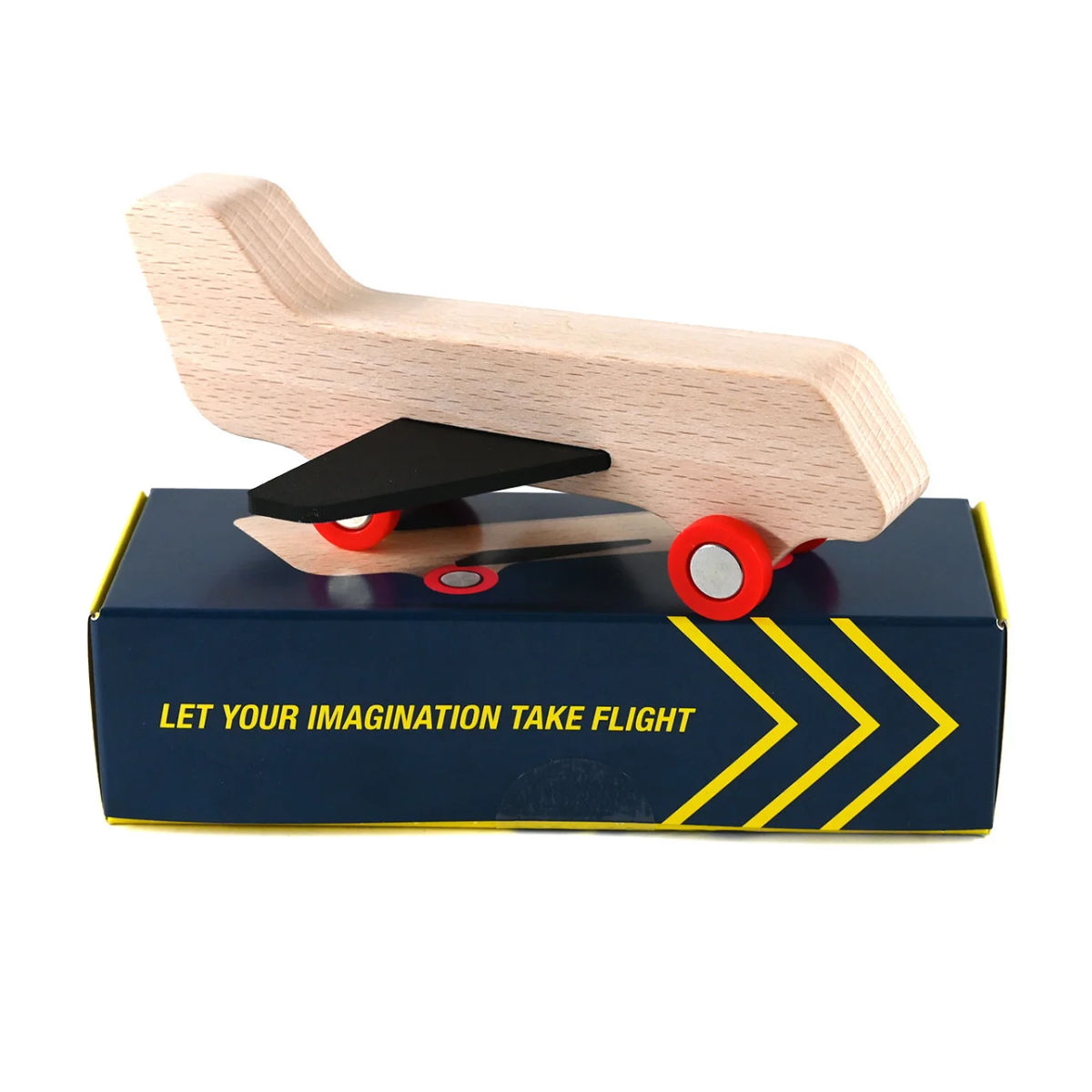 Waytoplay Flyer Holzflugzeug – Kreatives Spielzeug aus Holz