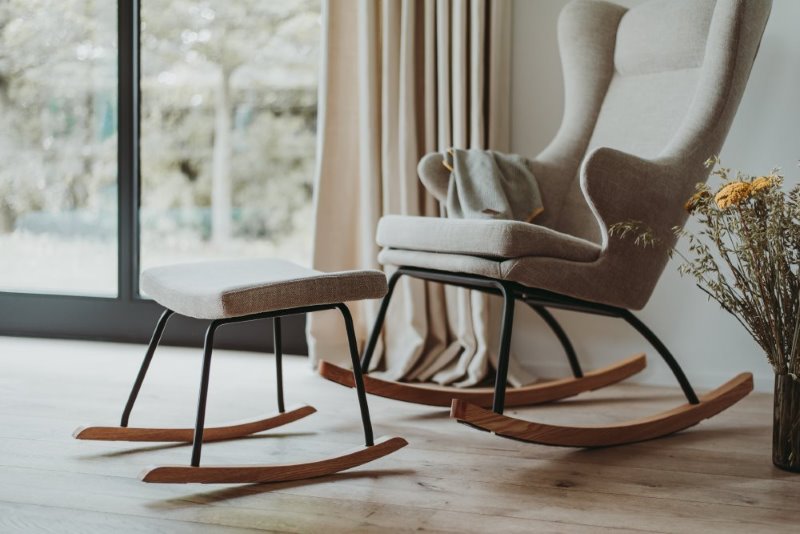 Quax Hocker für Schaukelstuhl Erwachsene Deluxe