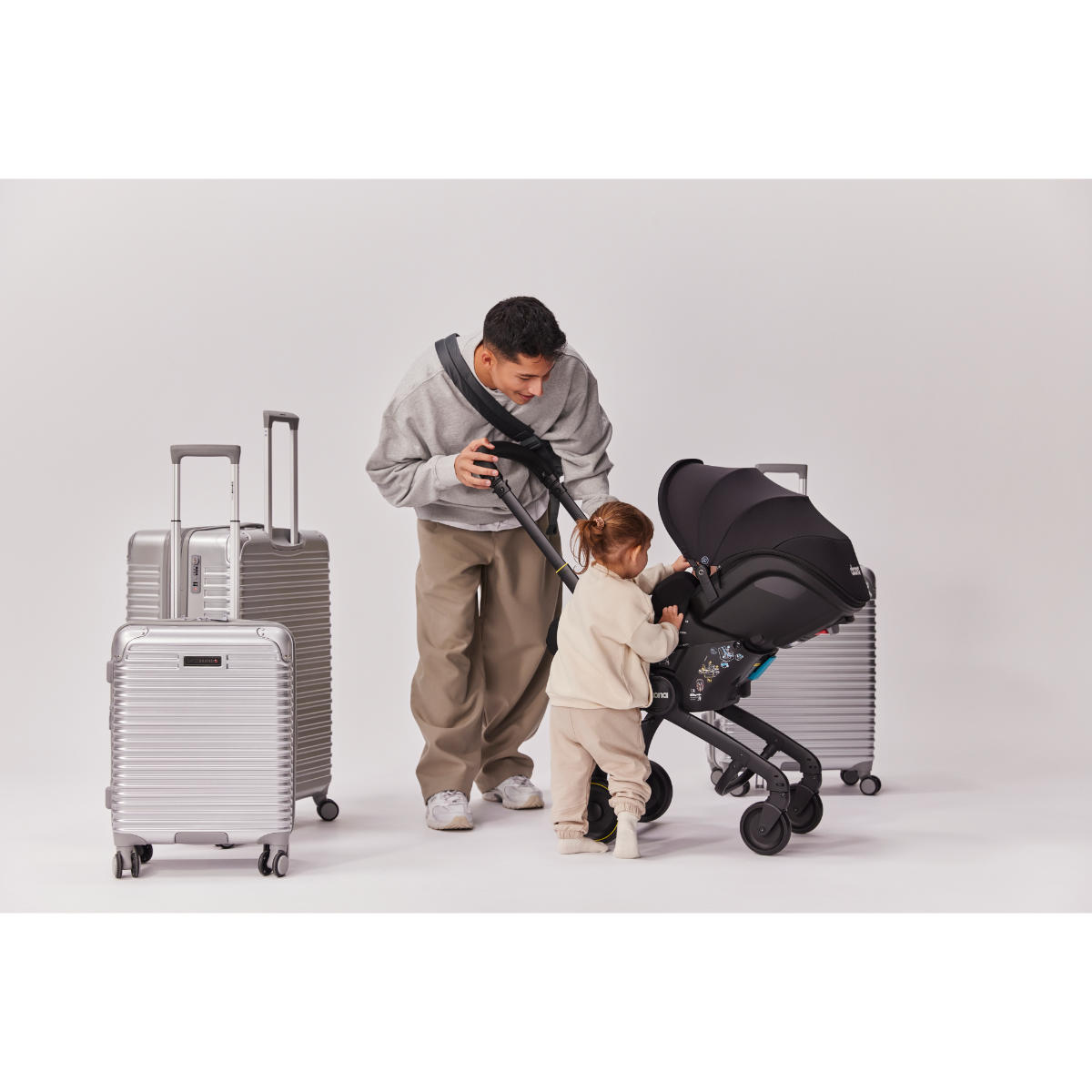 Doona X Infant Car Seat / Stroller with Doona X Isofix Base