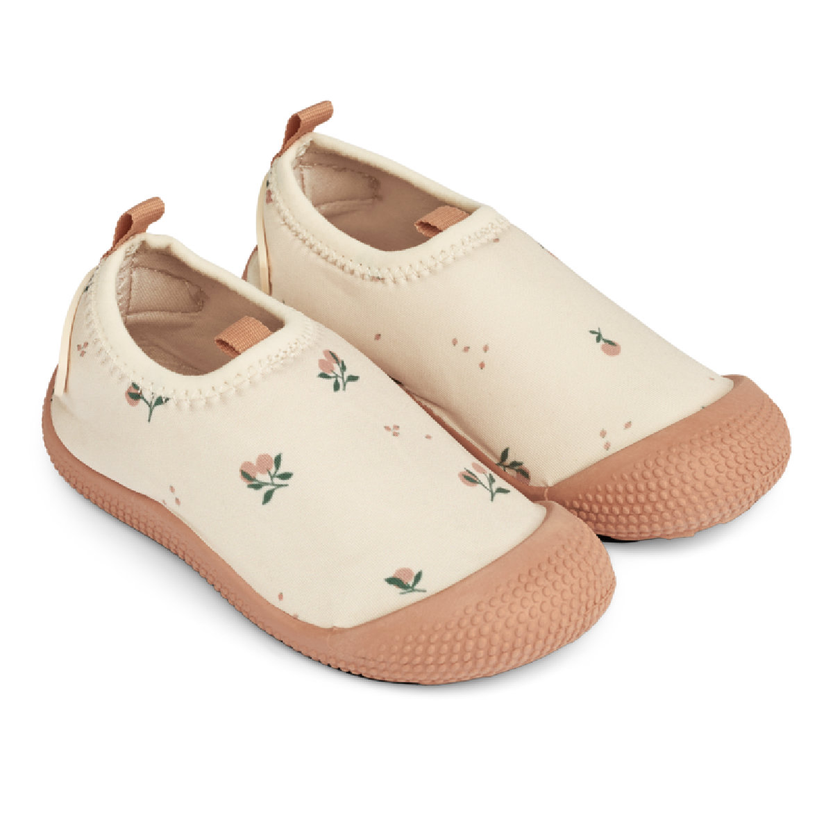 Liewood Sanjia Badeschuh in Creme - schräge Ansicht