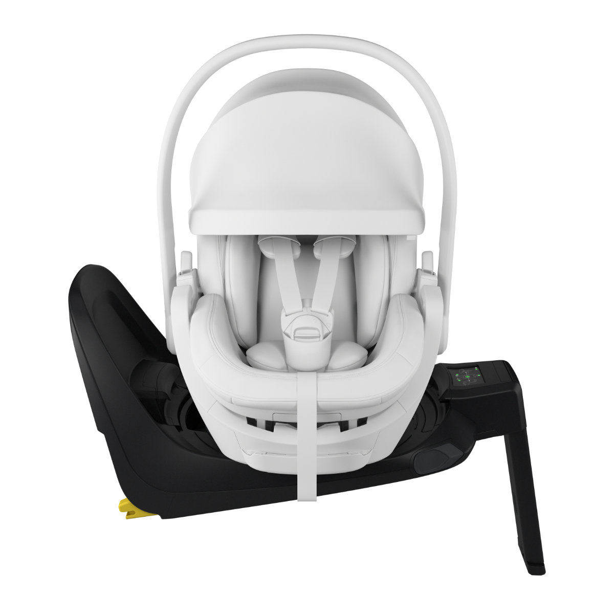 Thule Alfi Connect ISOFIX Basisstation in Schwarz-Weiß - Vorderansicht, Artikelnummer 14000030