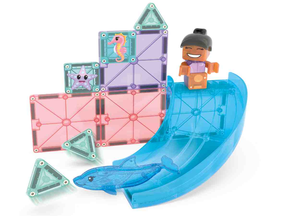 Magna-Tiles Dolphin Bay - 13 Teile