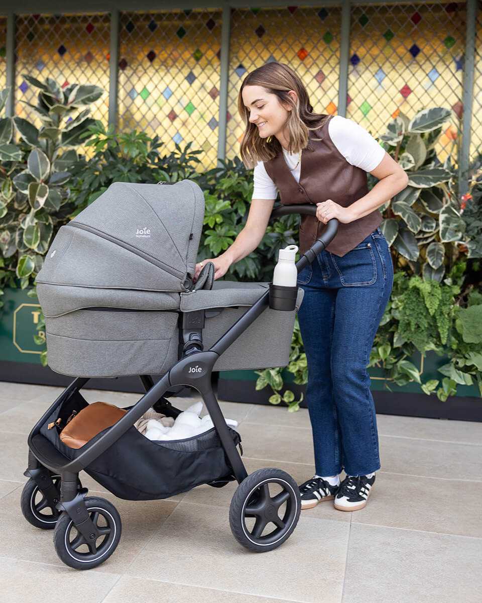 Joie Signature Versiti Ramble XL Carry Cot – Second Cot for Siblings or Twins