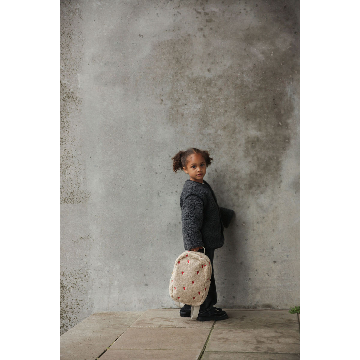 Studio Noos Teddy Hearts Mini Backpack