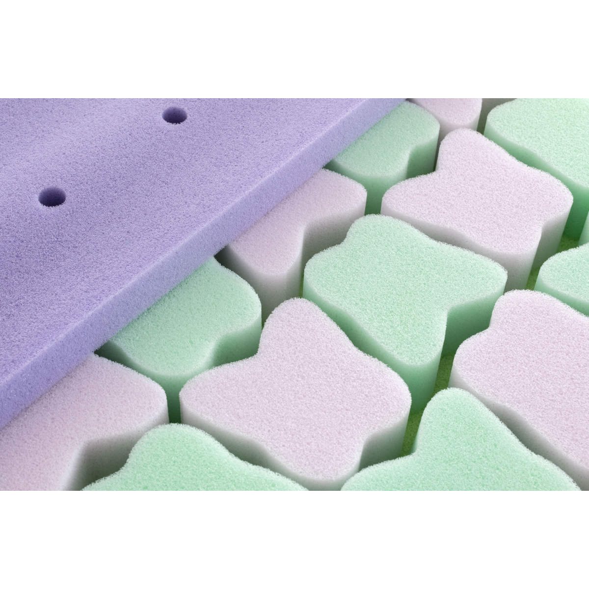 Träumeland Premium Baby Mattress Butterfly, 60x120/ 70x140 cm