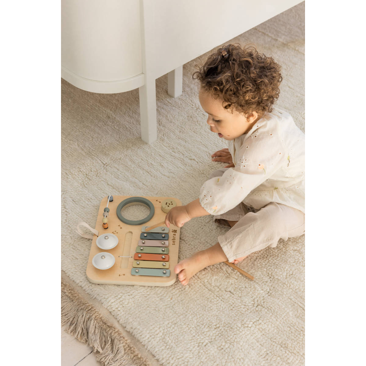 Sebra Wooden Activity Board – Music