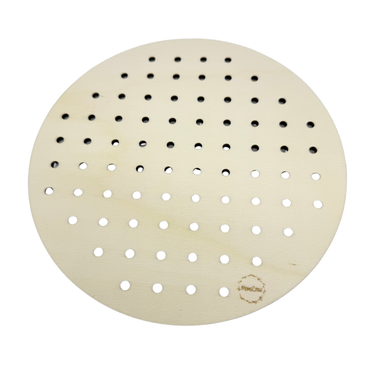 Momscrew Set Aktivitätsplatte Löcher + 80 Mosaik- & 50 Gummiringestecker