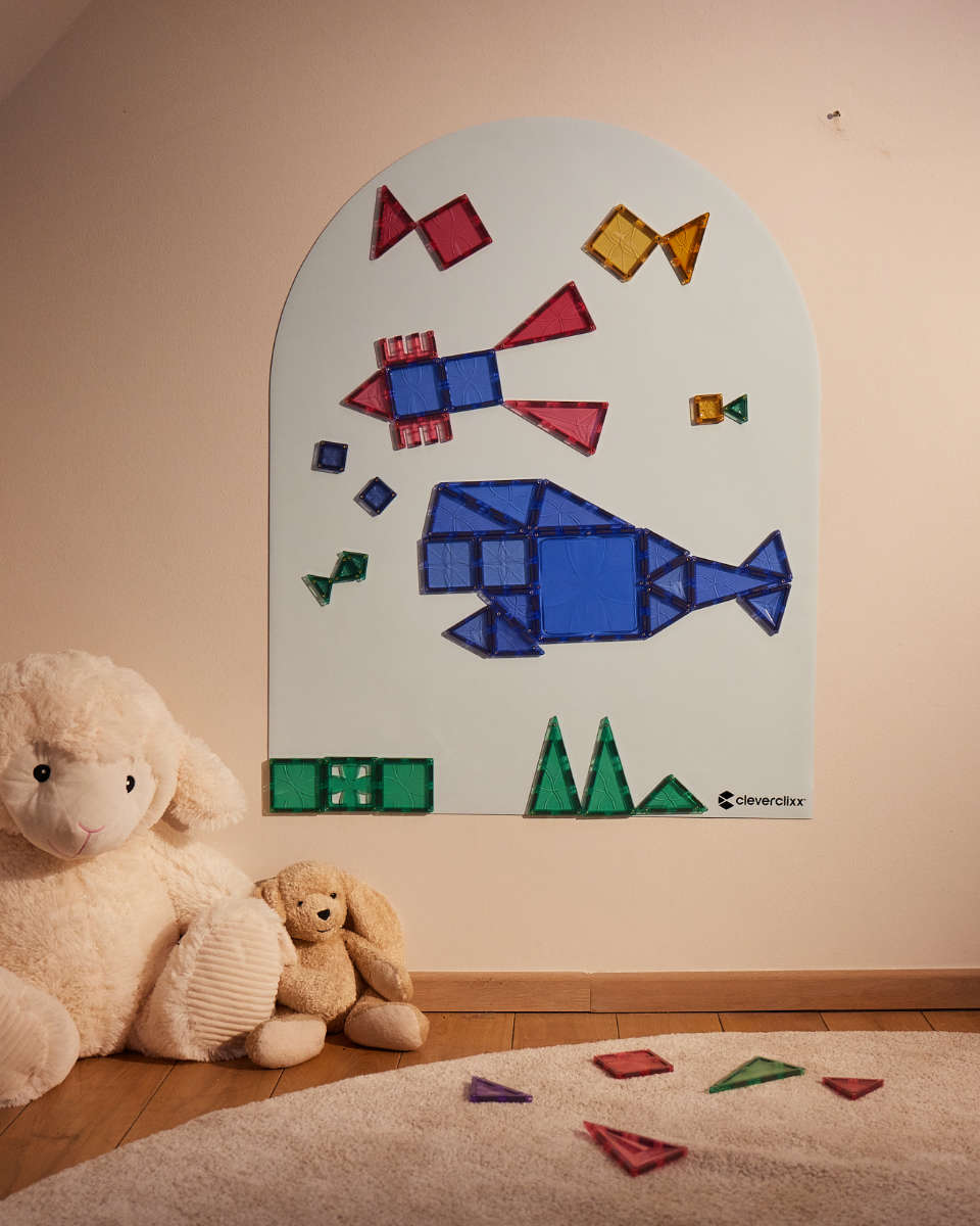 Cleverclixx Magnetische Tafel 95x75 cm