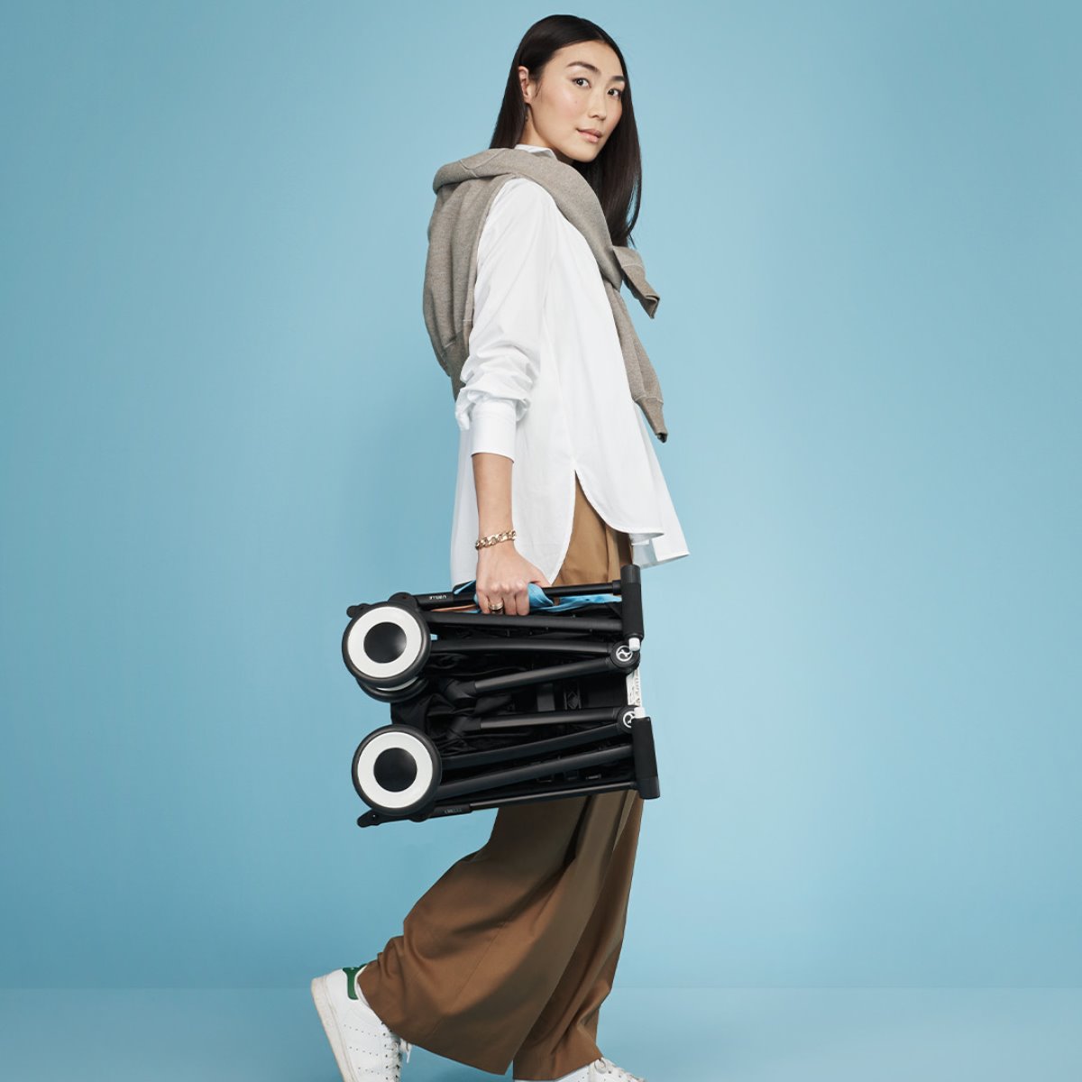 Cybex Libelle Buggy, One-Handed Strap Adjustment