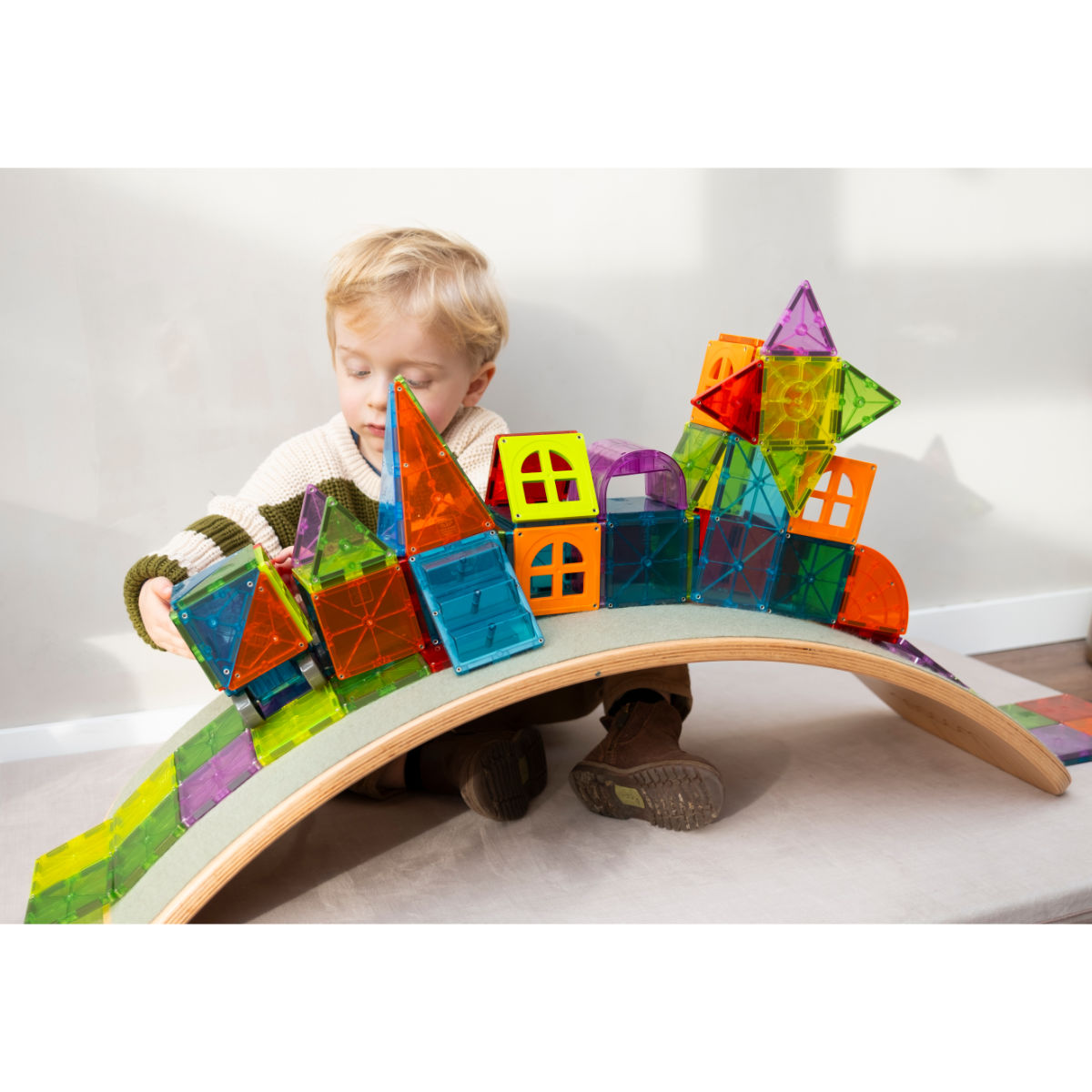 Magna-Tiles Metropolis – 110 Teile