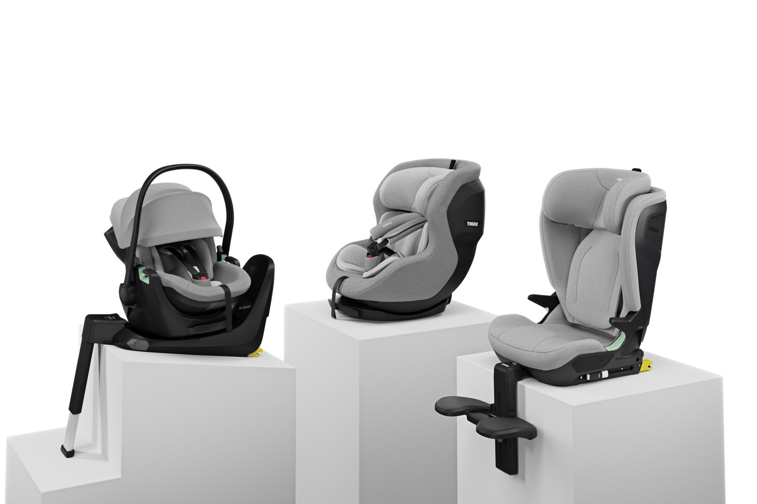 Thule Palm i-Size Booster Kindersitz inkl. Fußstütze
