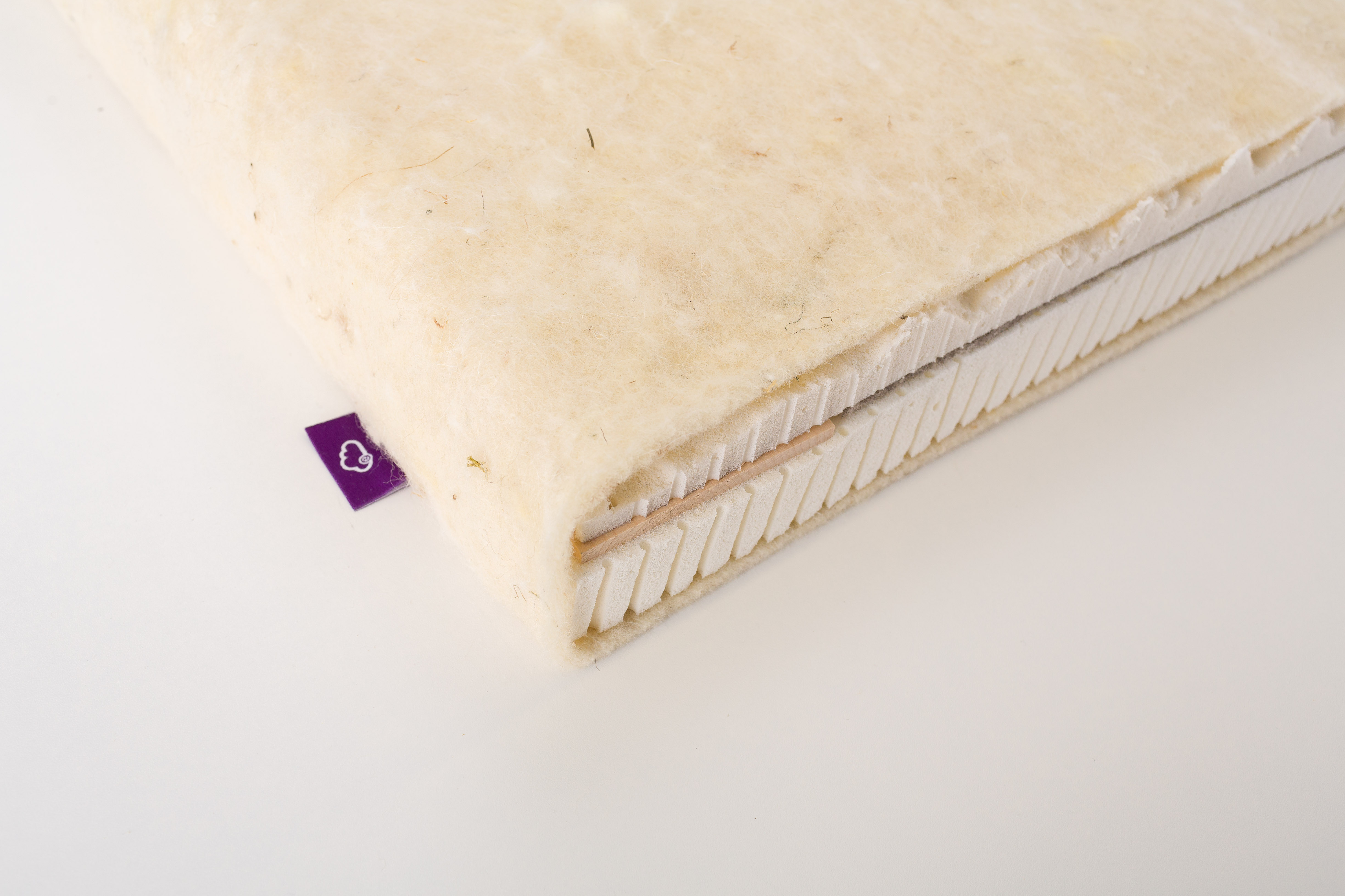 Träumeland Baby Mattress Green Dream Natur