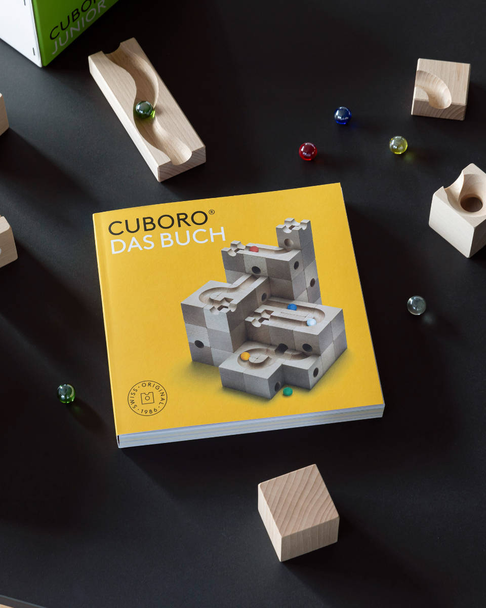 CUBORO The Book – Ideas & Instruction Guide for Marble Runs