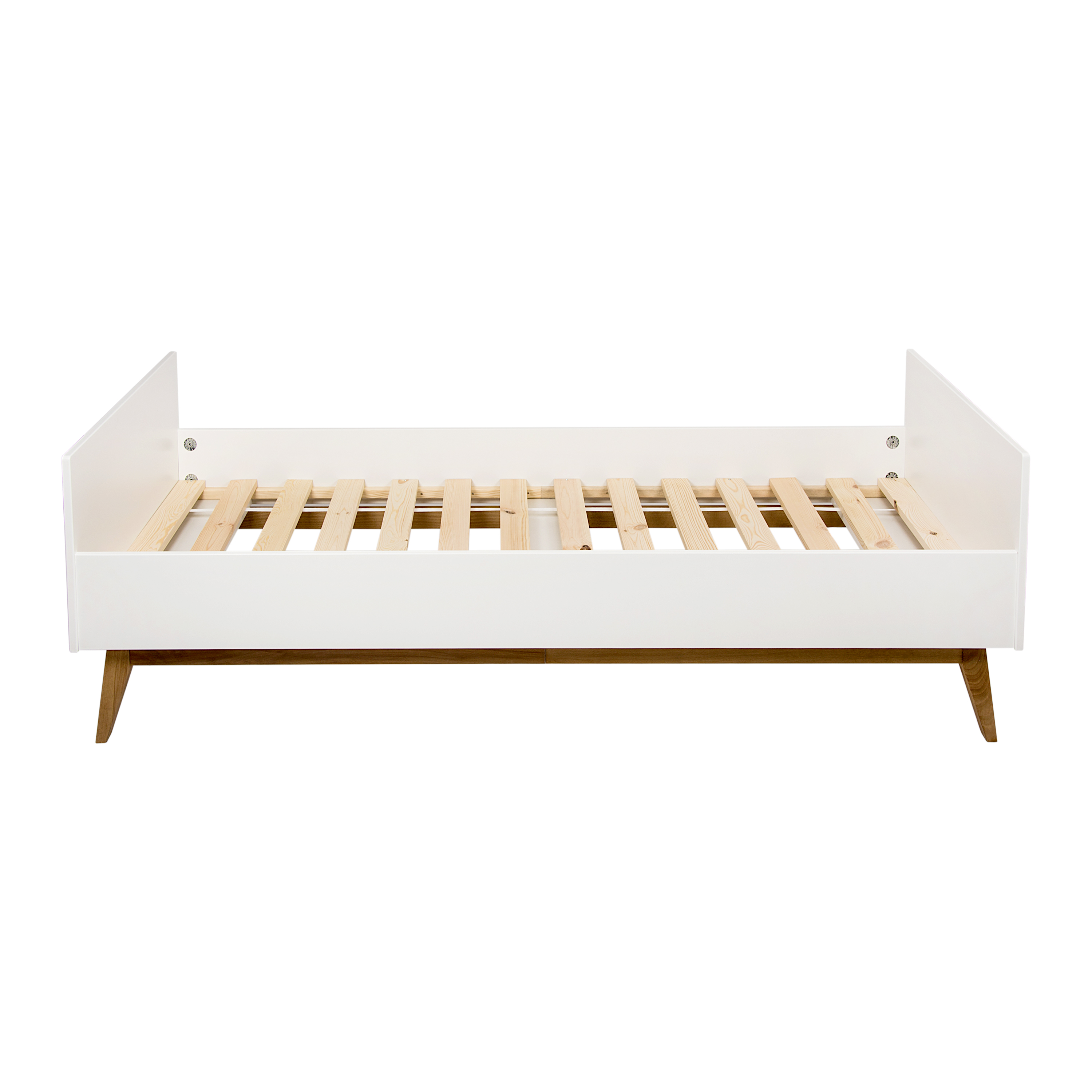 Quax Trendy Jugendbett 54014222-JUNM in Weiß - Vorderansicht