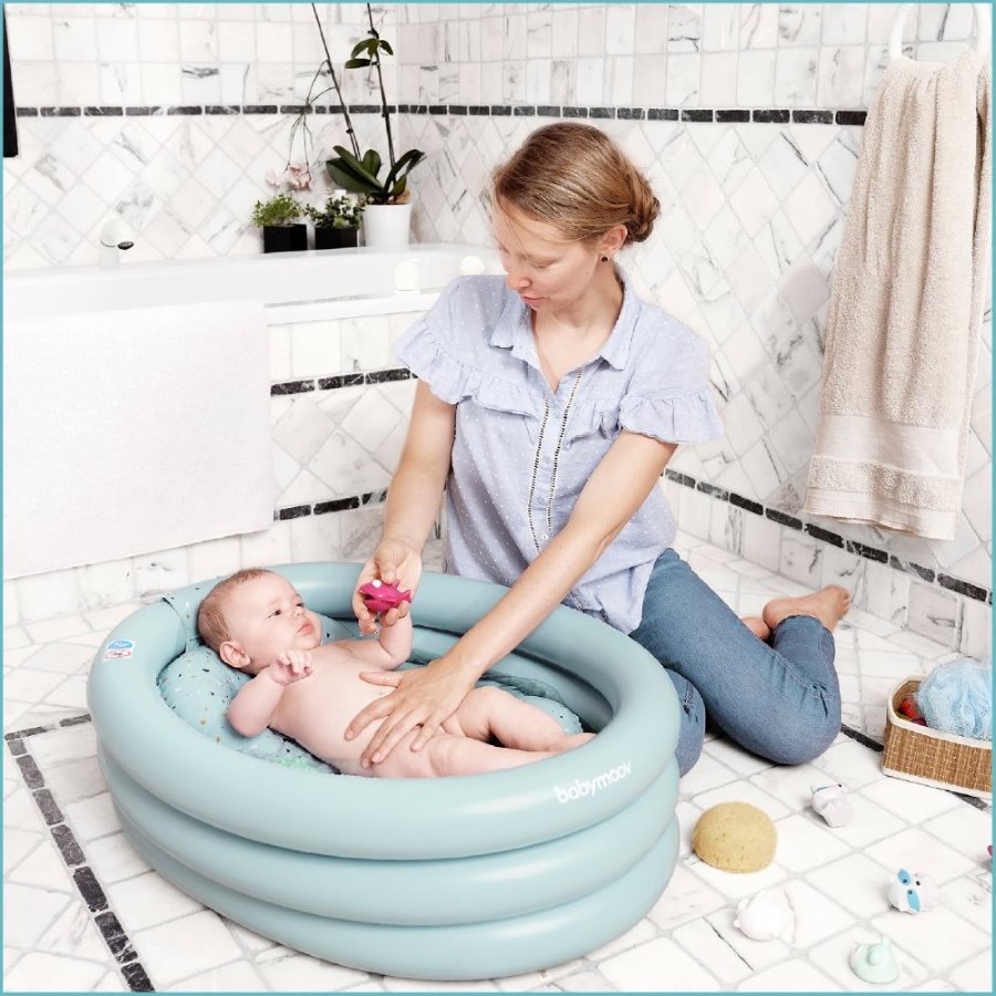 Babymoov 2-in-1 Inflatable Bathtub & Paddling Pool